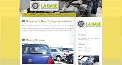 Desktop Screenshot of desguaceslabase.com