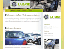 Tablet Screenshot of desguaceslabase.com